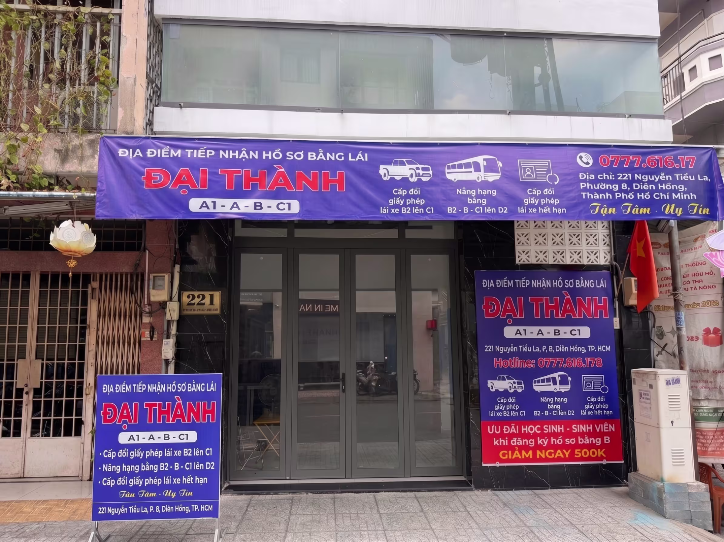 diem-tiep-nhan-ho-so-lai-xe-dai-thanh